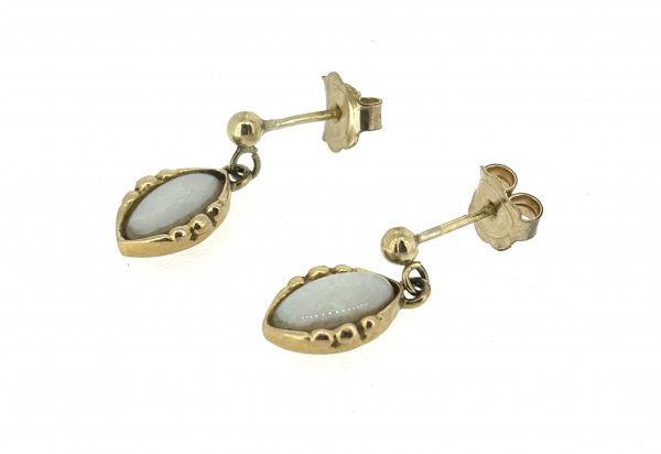 9ct Gold & Opal Earrings