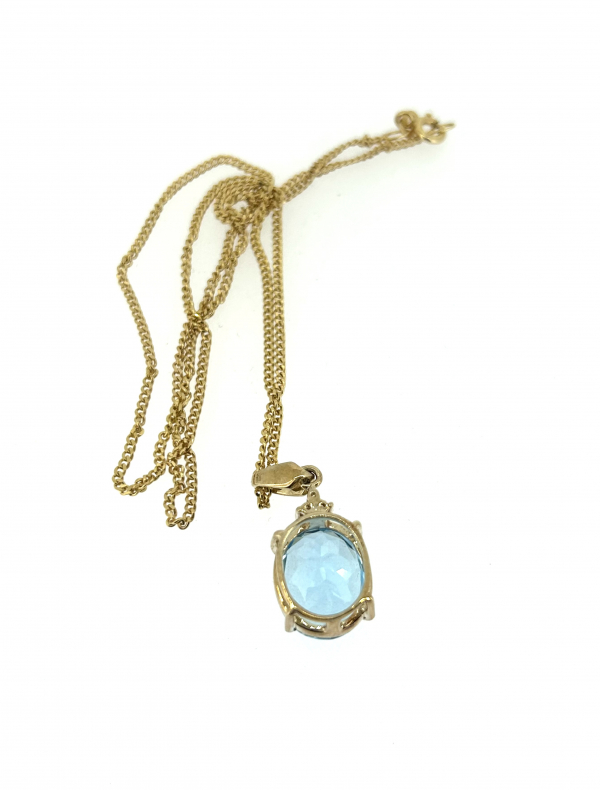9ct Topaz Necklace - Image 4