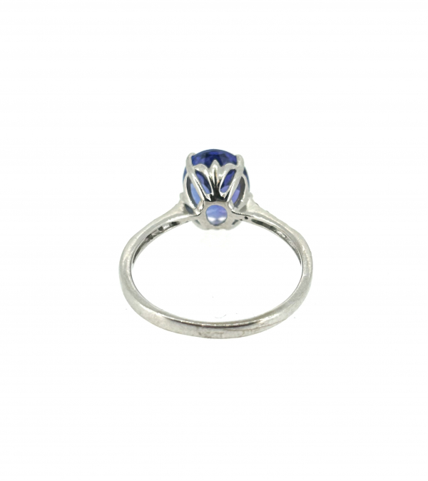 18ct 2.50ct Diamond & Tanzanite Ring - Image 4