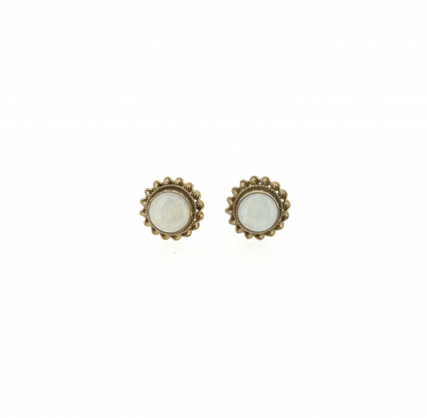 9ct Opal Stud Earrings