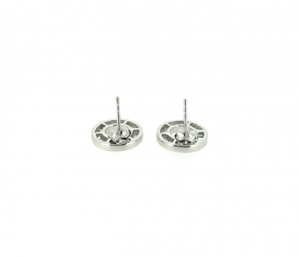 9ct 0.50ct Diamond Earrings - Image 3