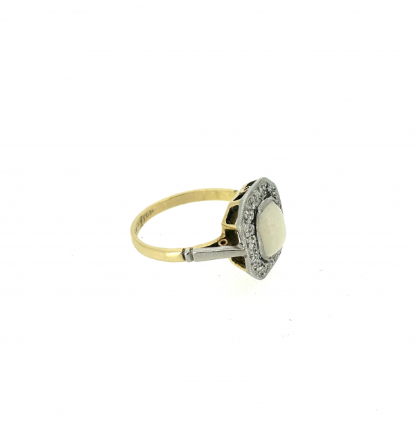 18ct Diamond & Opal Ring - Image 3