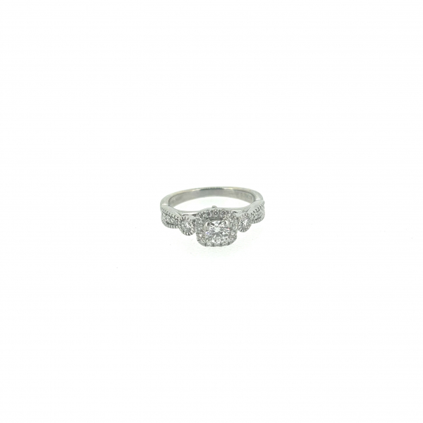 18ct 0.70ct Diamond & Sapphire Vera Wang Ring