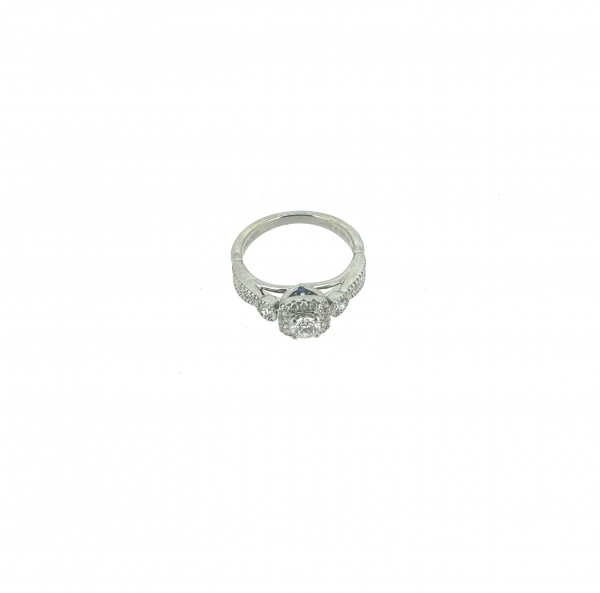 18ct 0.70ct Diamond & Sapphire Vera Wang Ring - Image 3
