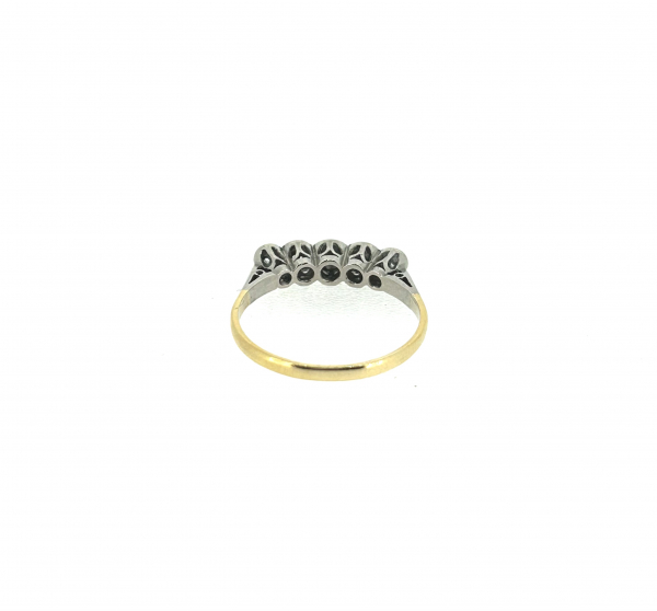 18ct & Platinum 0.25ct Diamond Ring - Image 4