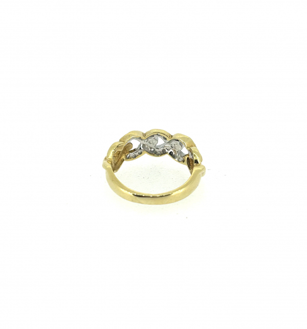 18ct Diamond Knott Ring - Image 4