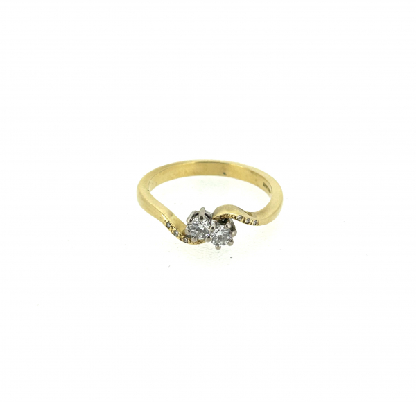 18ct 0.65ct Diamond Ring