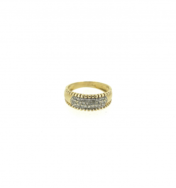 18ct & 0.30ct Diamond Ring