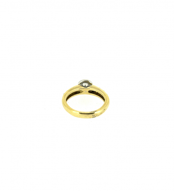 18ct Yellow Gold & Diamond Ring - Image 4