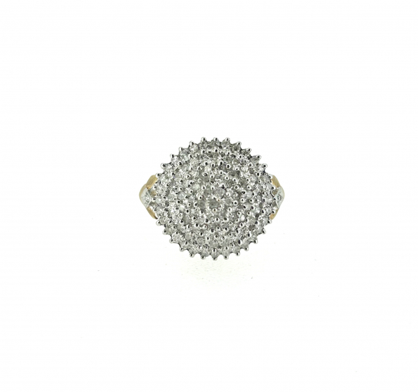 9ct & Diamond Ring