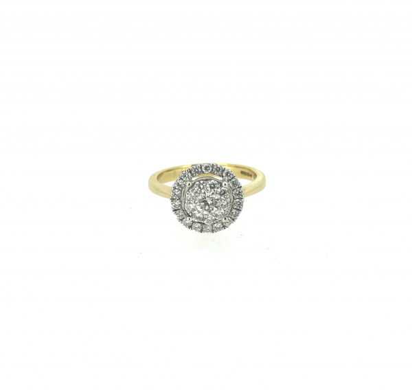 18ct & 1ct Diamond Ring