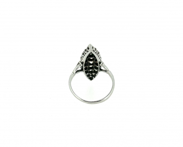 Platinum Art Deco & Diamond Ring - Image 4