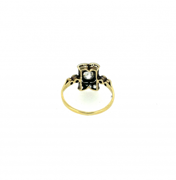 18ct Art Deco Diamond Ring - Image 4