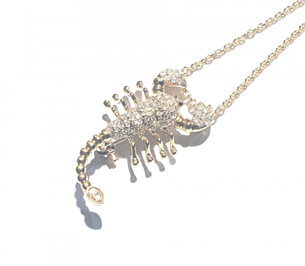 18ct & Diamond Scorpion pendant/brooch - Image 4