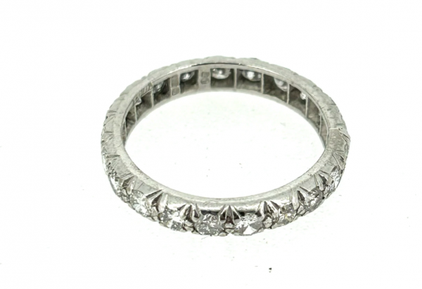 18ct White Gold & Diamond Ring - Image 4