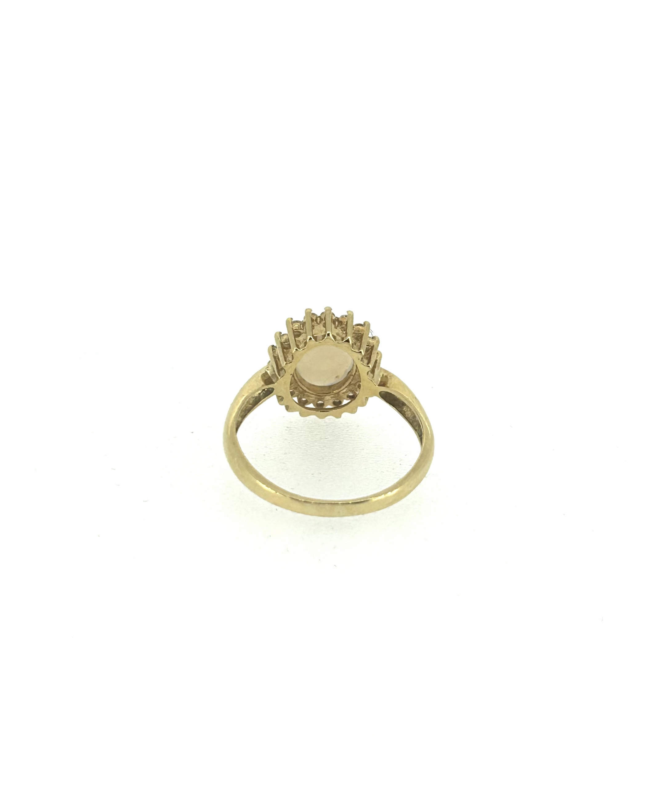 18ct Opal & Diamond ring - Image 4