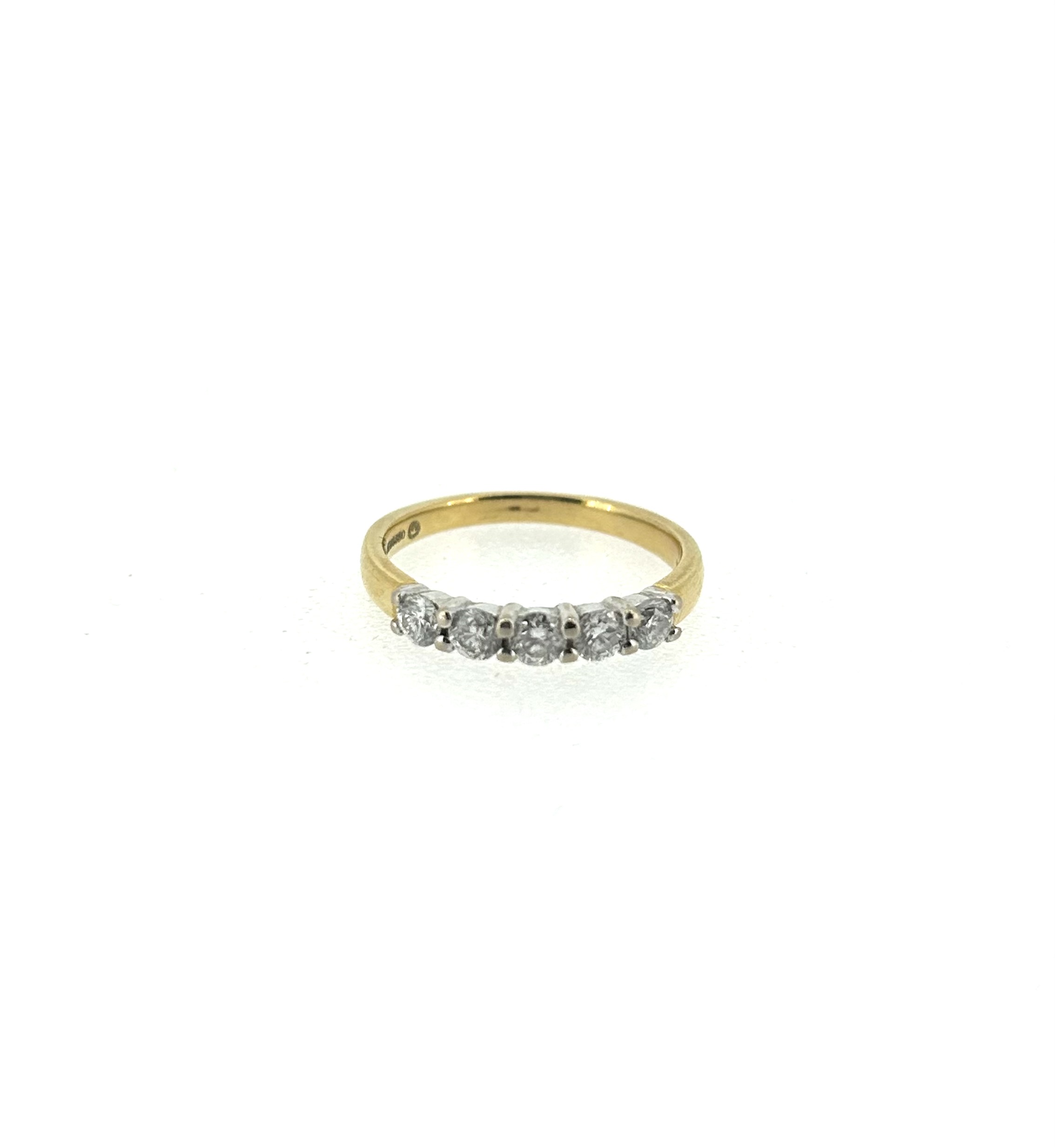 18ct Gold & 0.50ct Diamond Ring