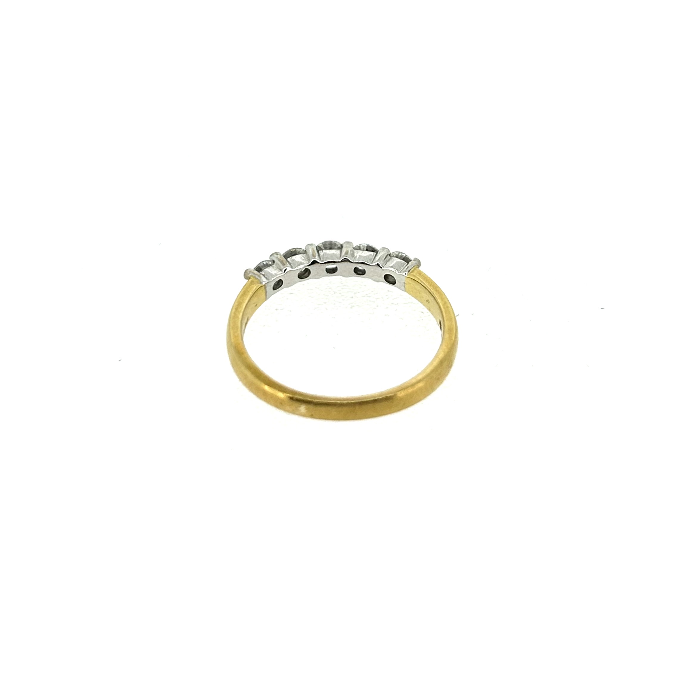 18ct Gold & 0.50ct Diamond Ring - Image 4