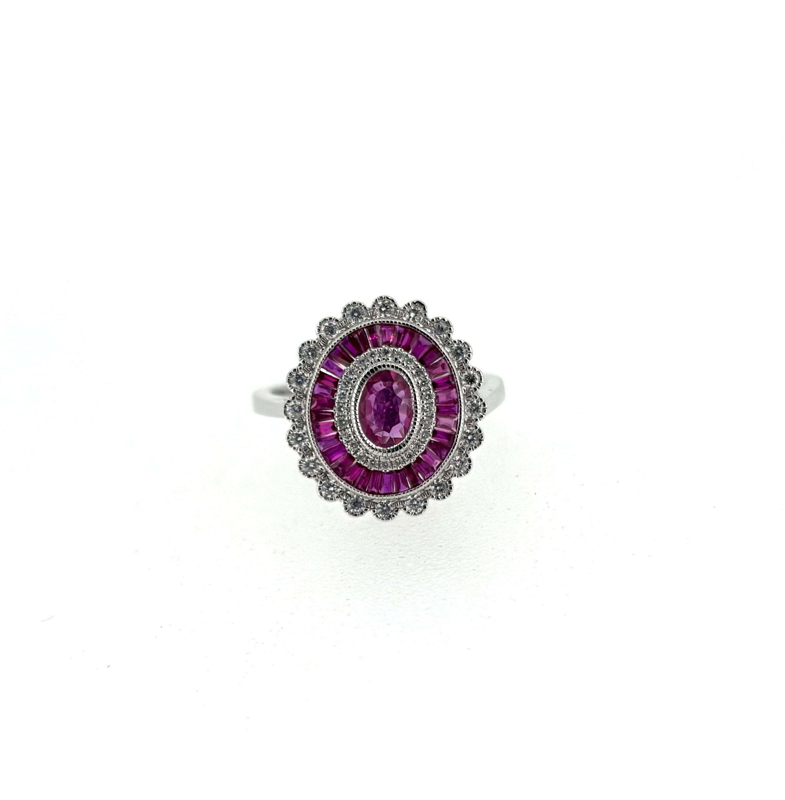 18ct Ruby & Diamond Ring