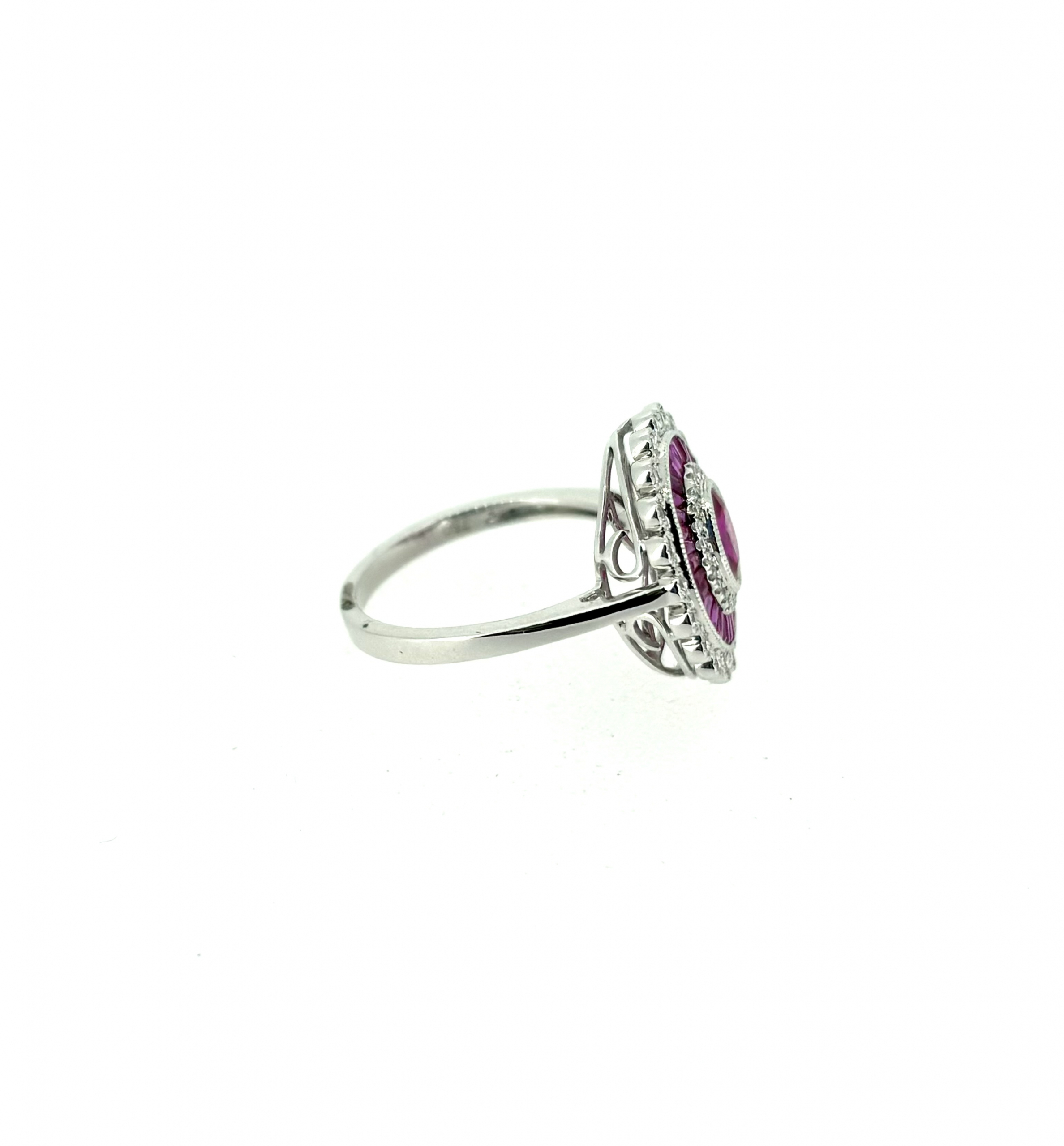 18ct Ruby & Diamond Ring - Image 3