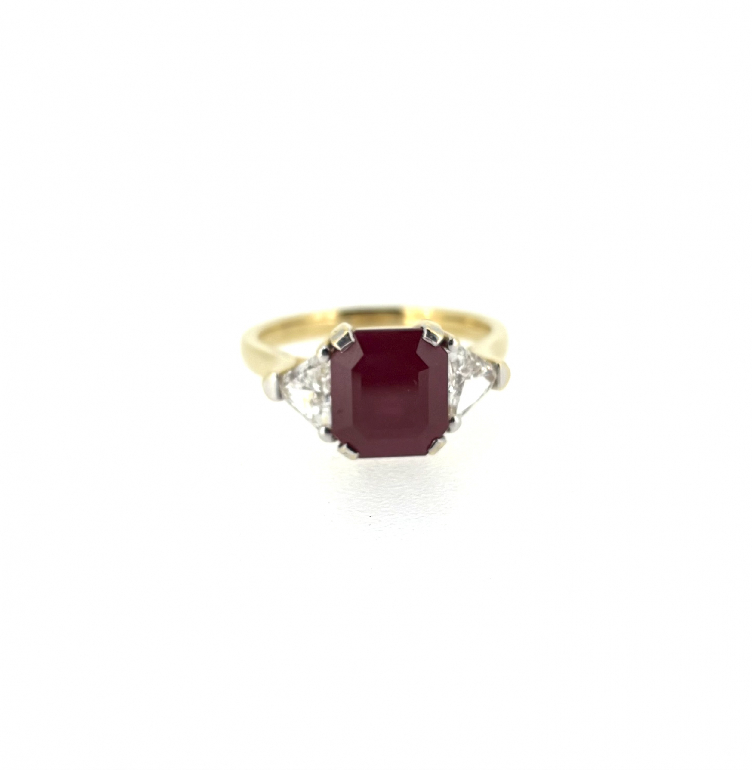 18ct Gold, Diamond & Ruby Ring