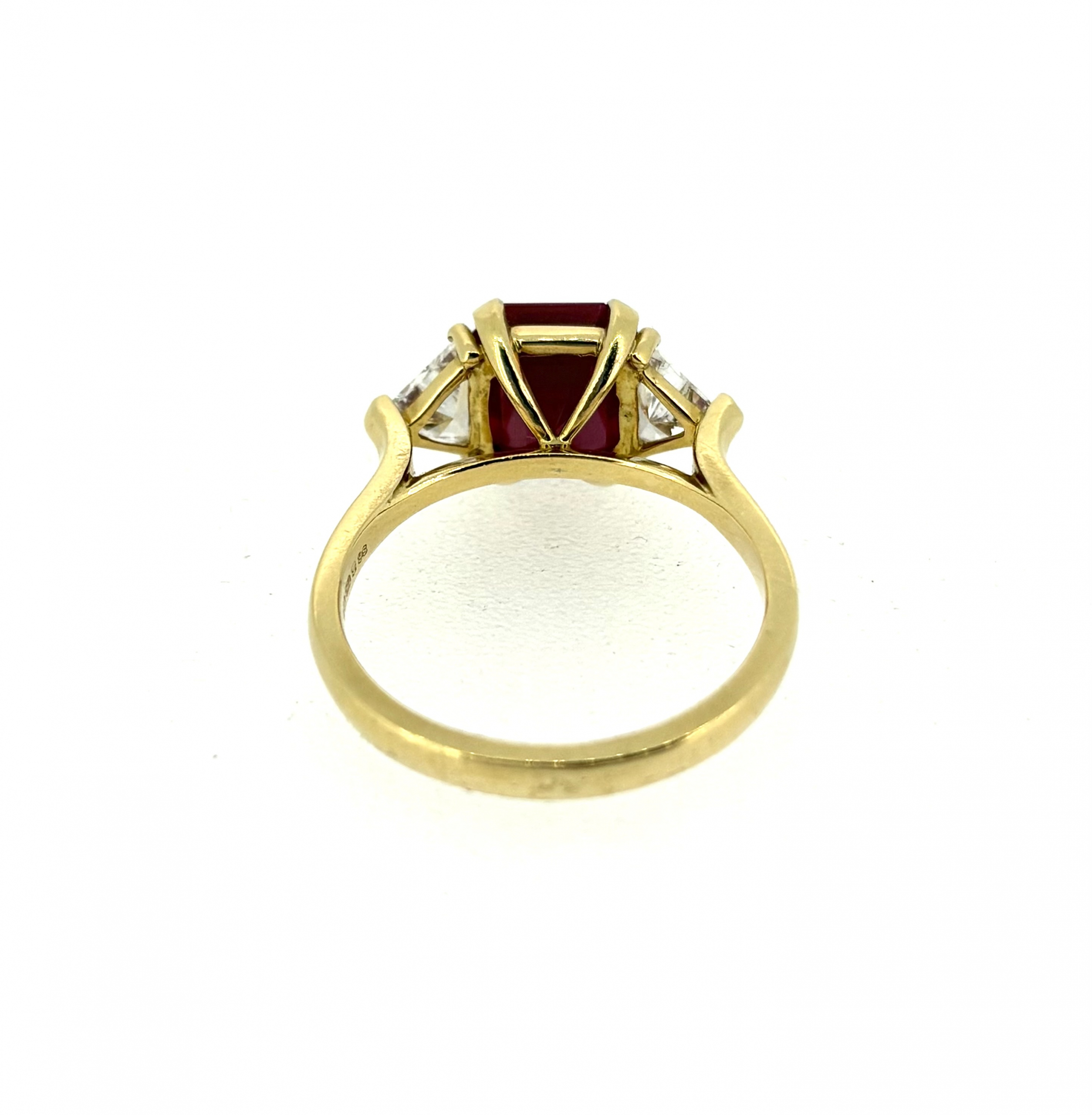 18ct Gold, Diamond & Ruby Ring - Image 4