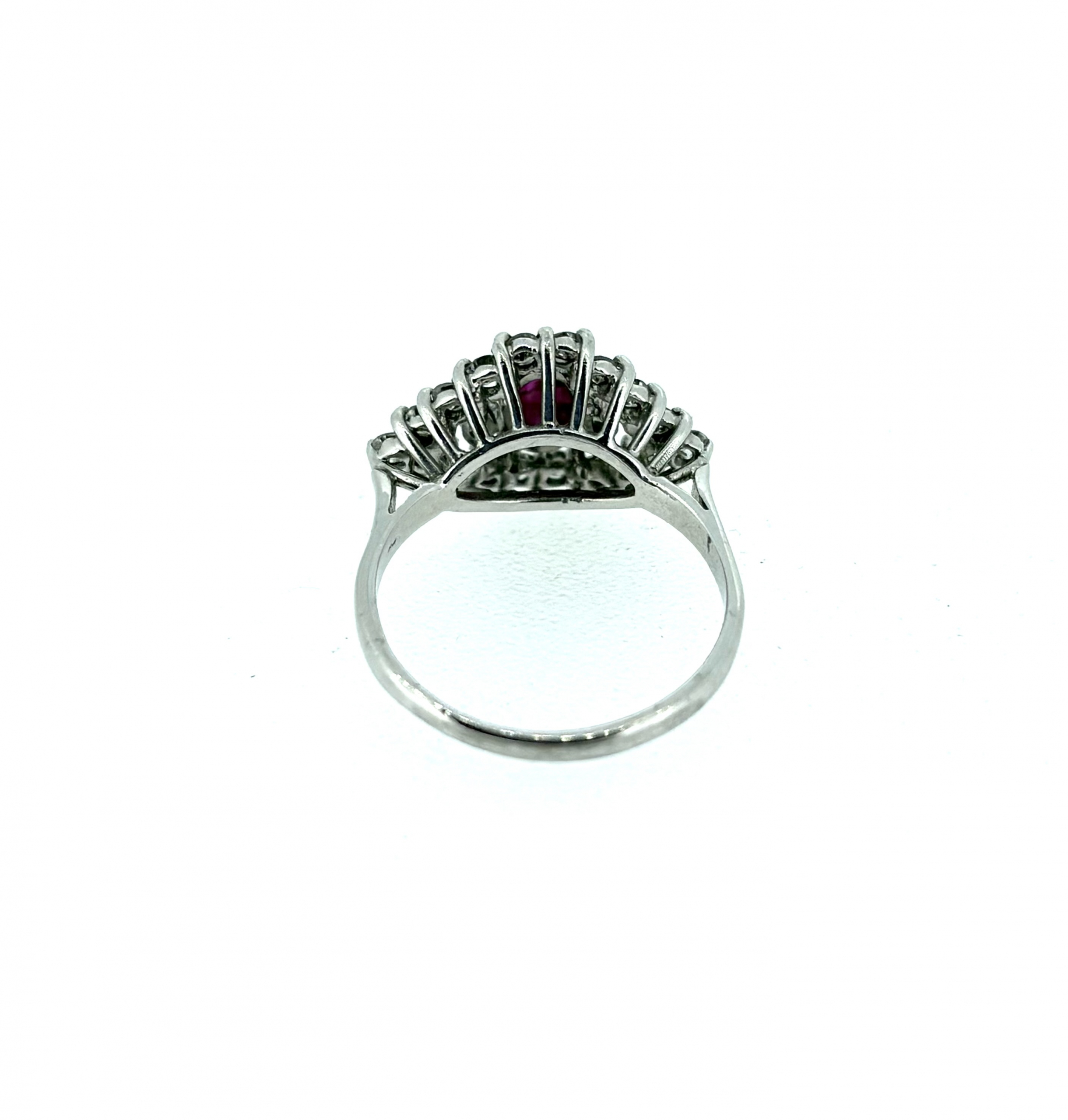 18ct Gold, Ruby & Diamond Ring - Image 4