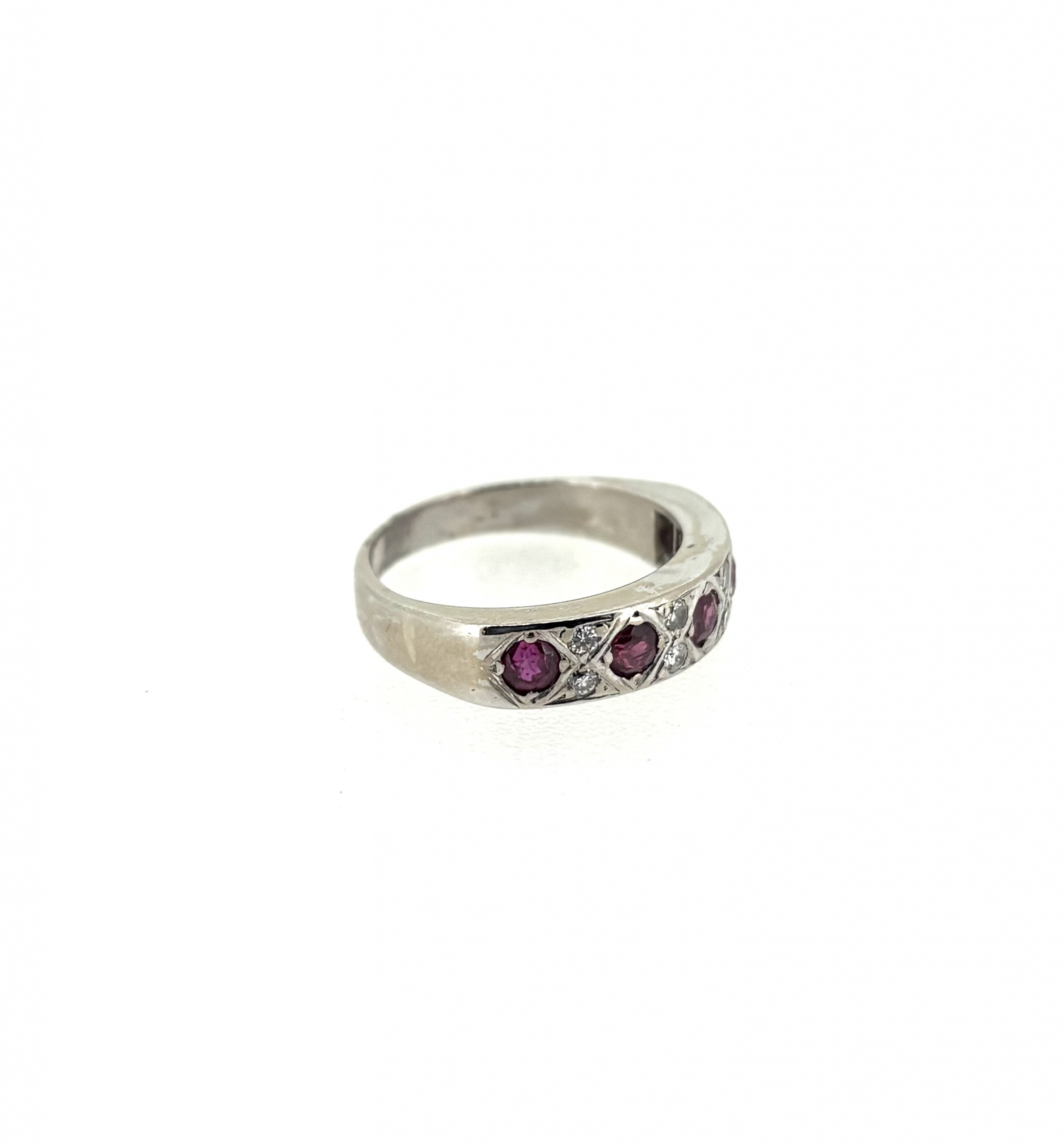 18ct Gold, Ruby & Diamond Ring - Image 3