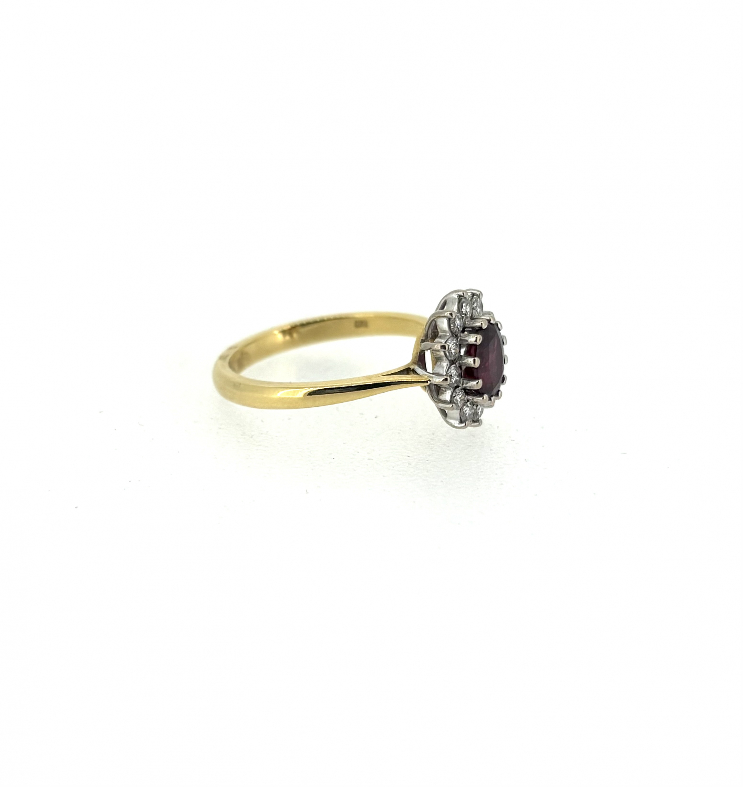18ct Ruby & Diamond Ring - Image 3