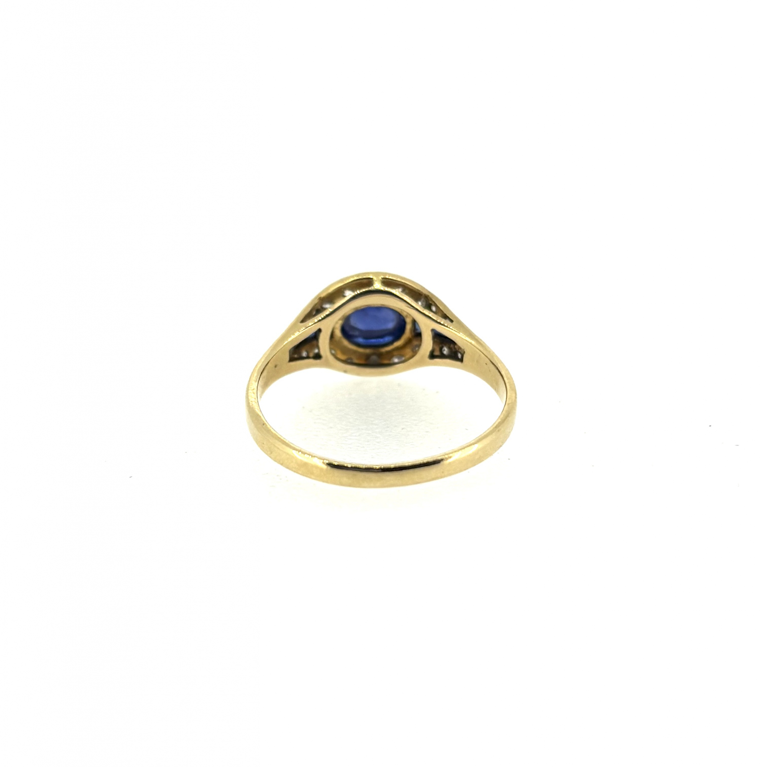 18ct Gold, Sapphire & Diamond Ring - Image 4