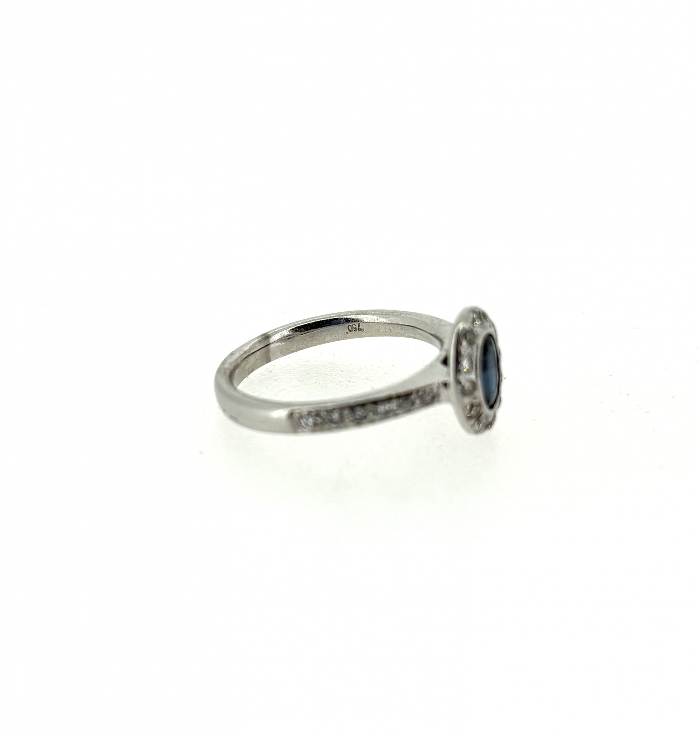 18ct Gold, Sapphire & Diamond Ring - Image 3