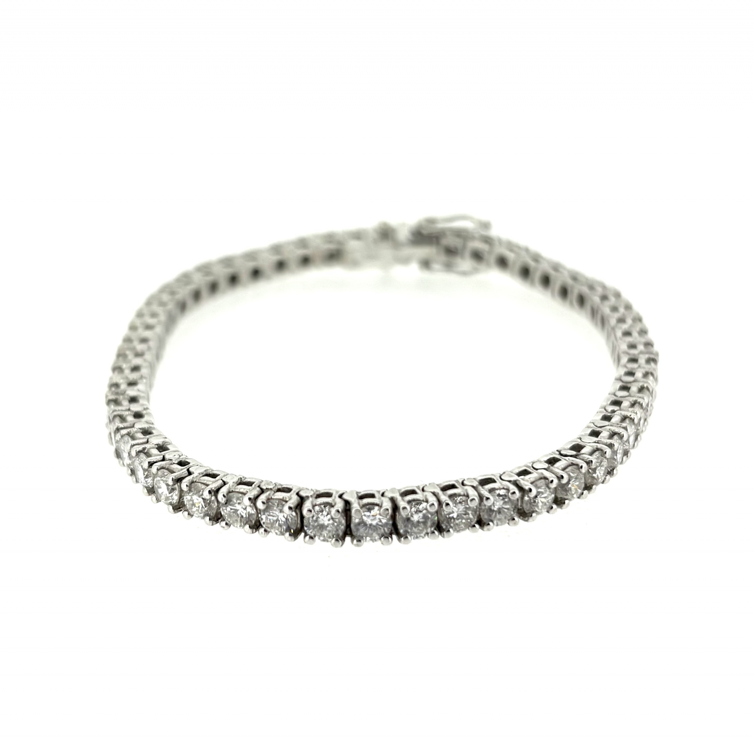 18ct Gold & Diamond Bracelet - Image 3