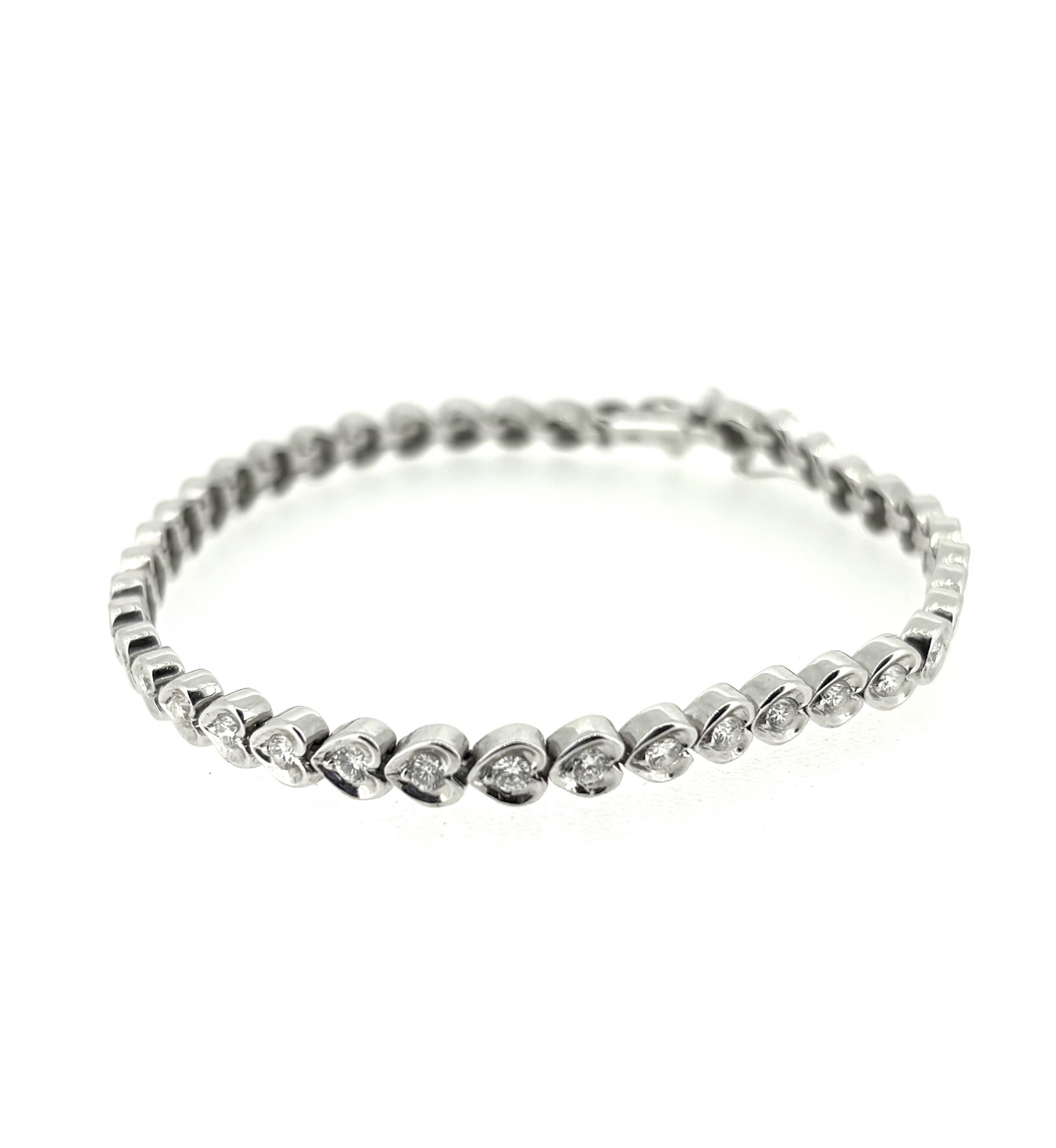18ct Gold & Diamond Bracelet - Image 3