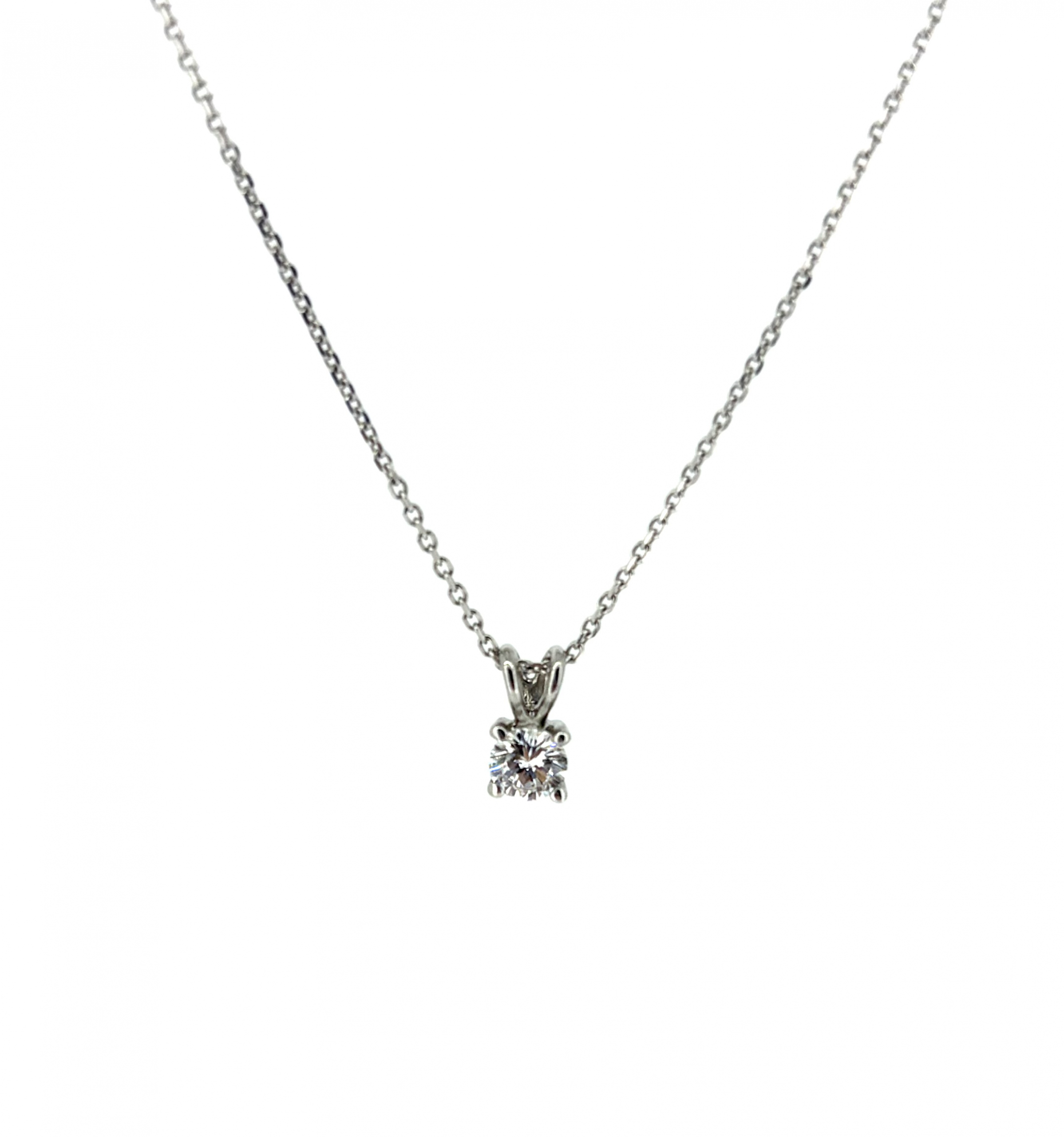 9ct Gold & 0.30ct Diamond Necklace