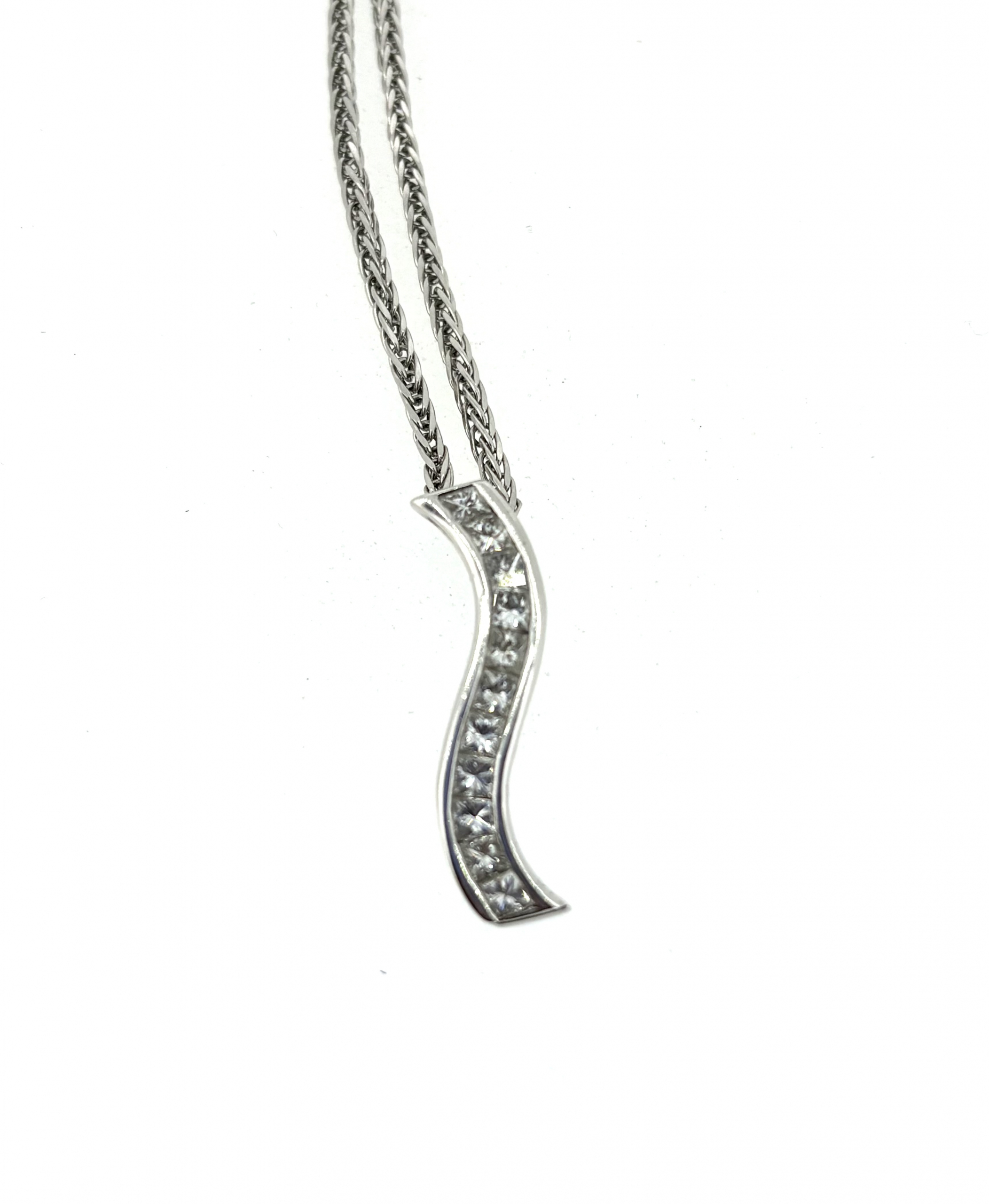 18ct Gold & 1.20ct Diamond Necklace