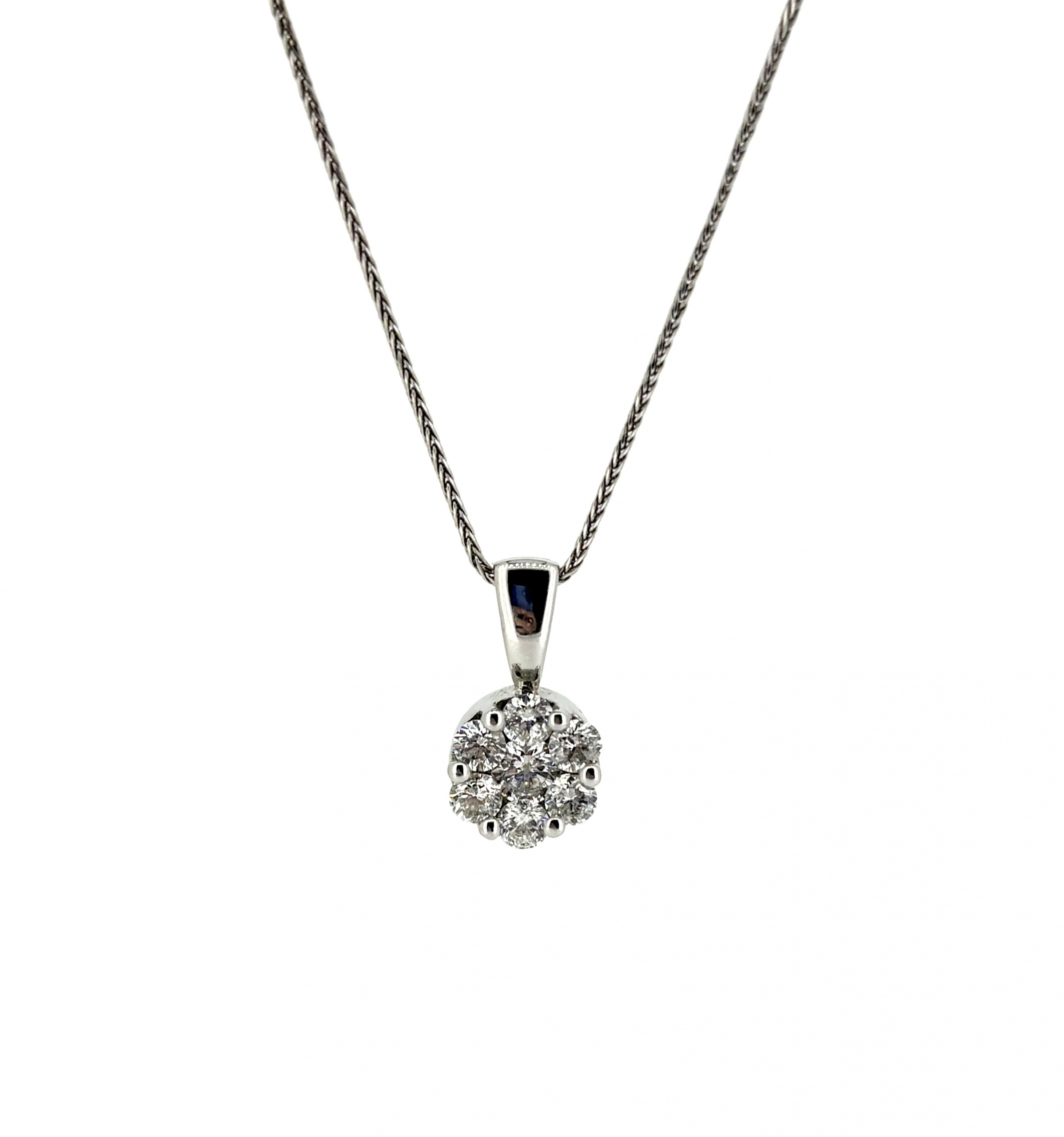 18ct Gold & 1.50ct Diamond Necklace