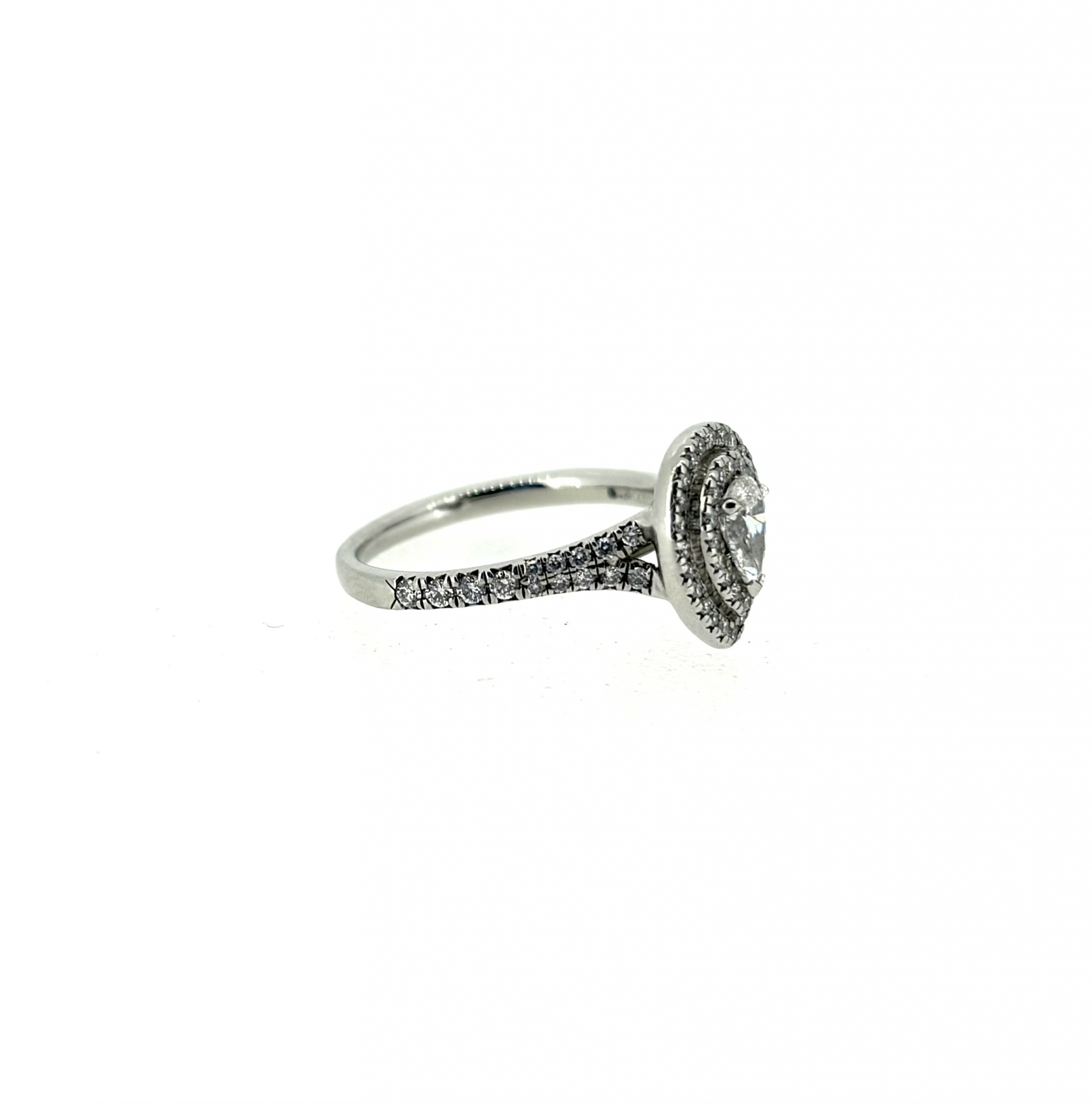Platinum & 0.76ct Diamond Ring - Image 3