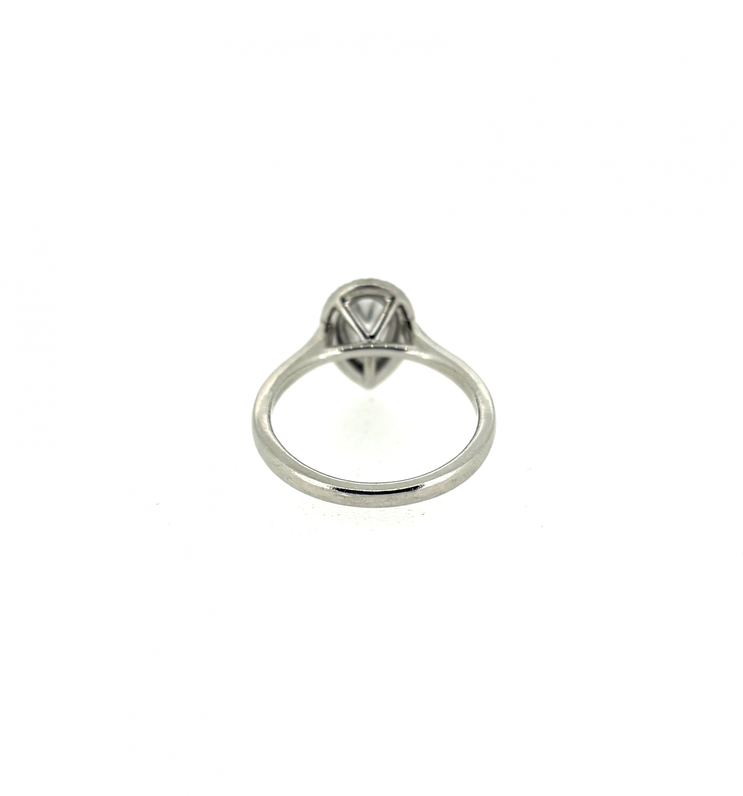 Platinum & 0.89ct Diamond Ring - Image 4