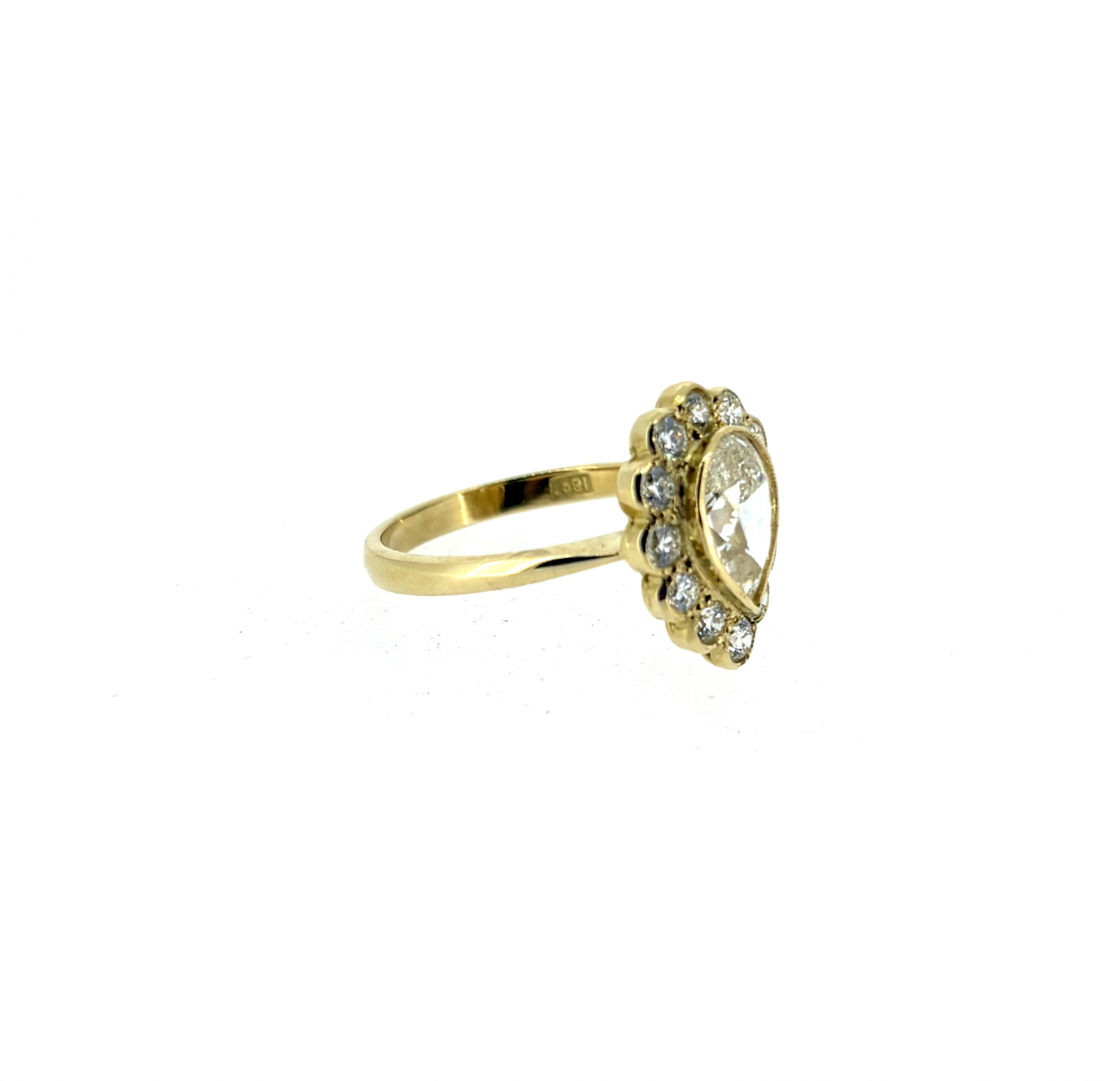 18ct Gold & 2.25ct Diamond Ring - Image 3