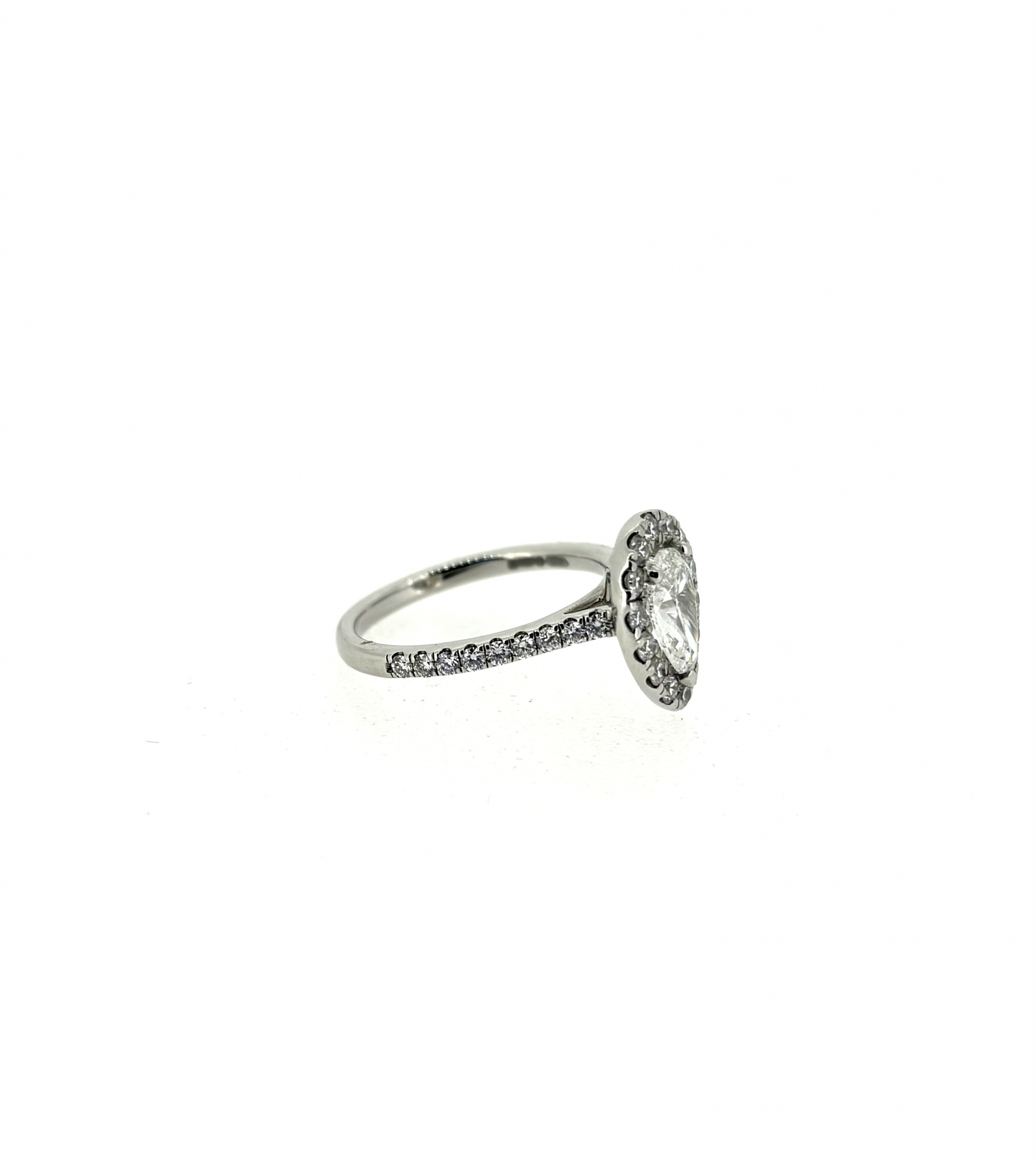 Platinum & 1.40ct Diamond Ring - Image 3