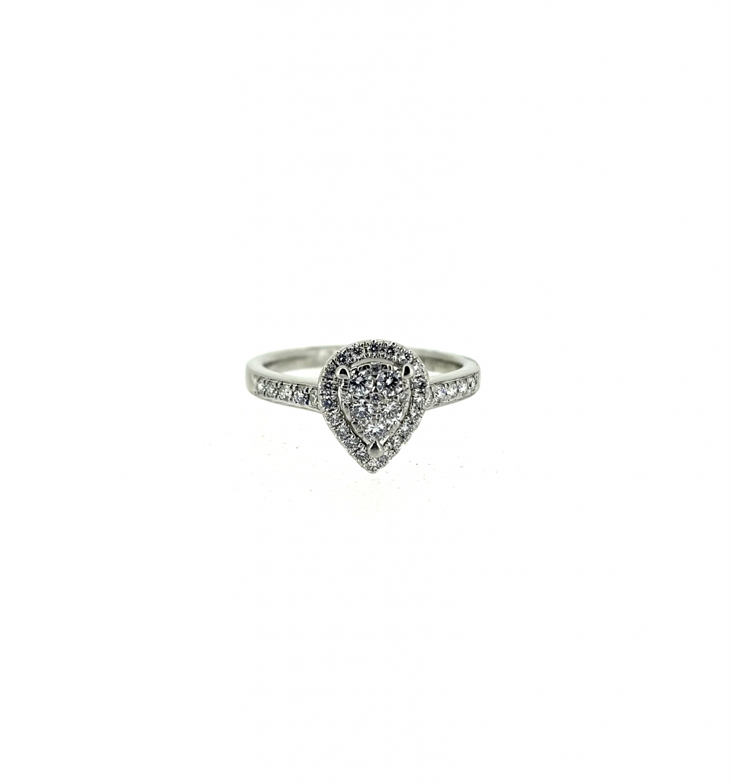 Platinum & 0.34ct Diamond Ring