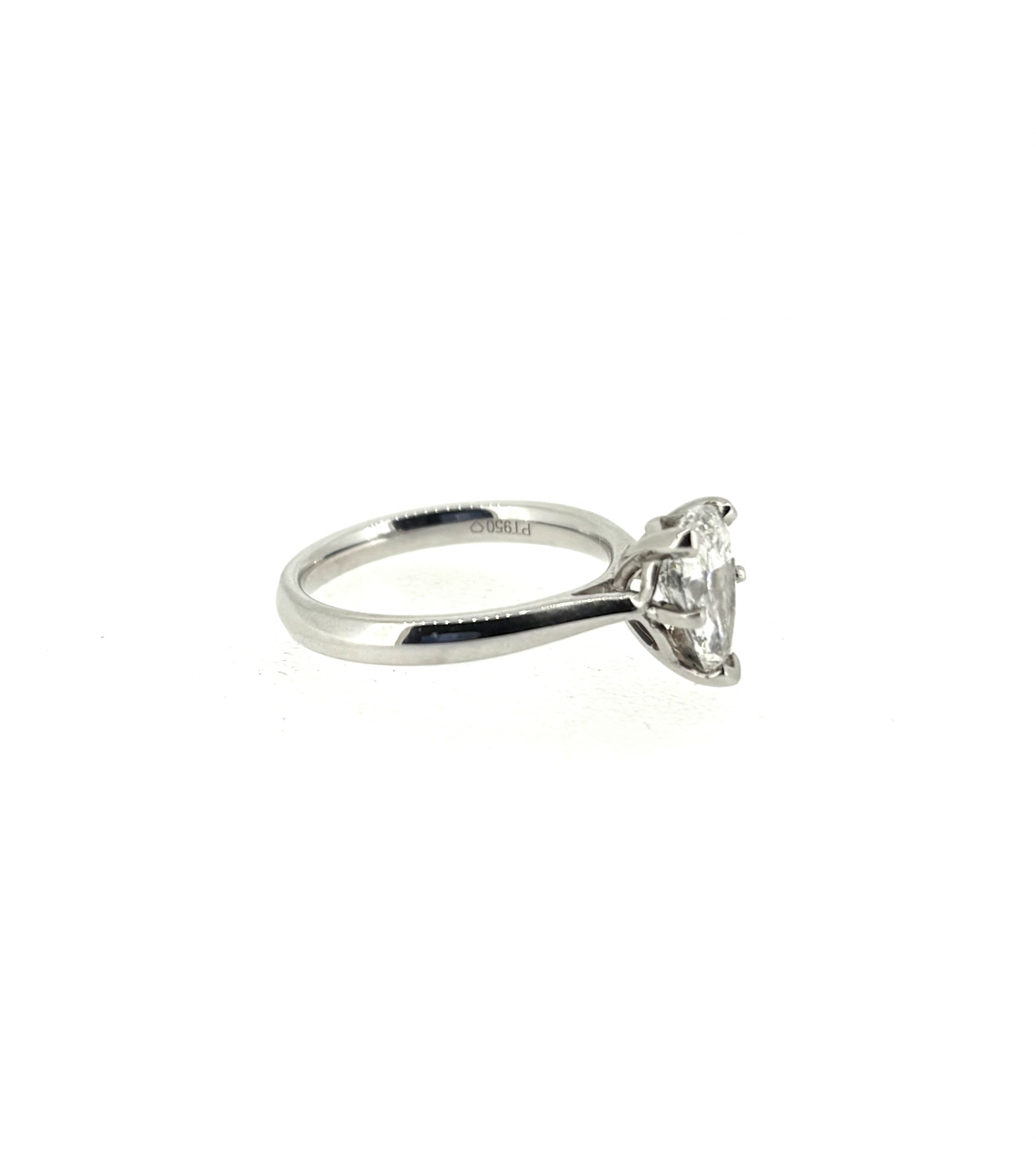 Platinum & 1.47ct Diamond Ring - Image 3