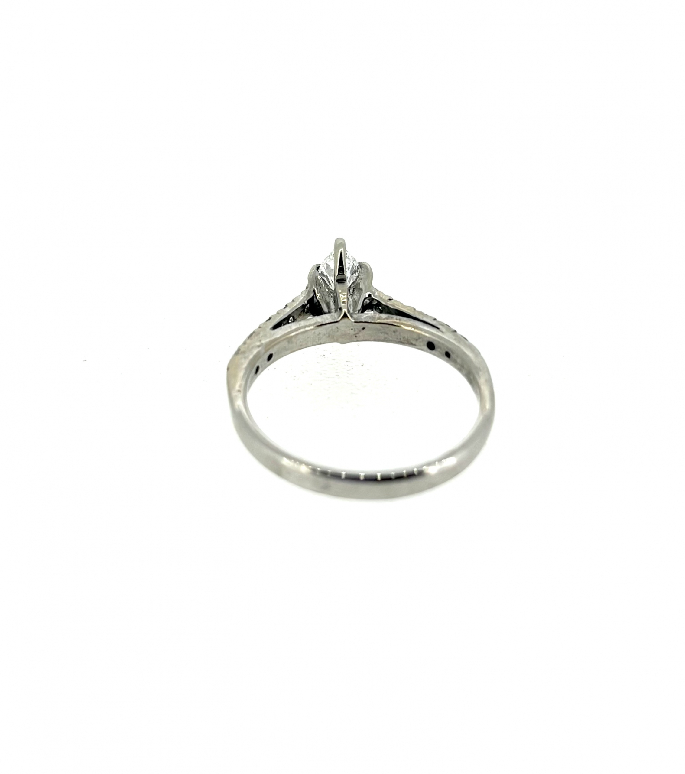 14ct Gold & 0.80ct Diamond Ring - Image 4