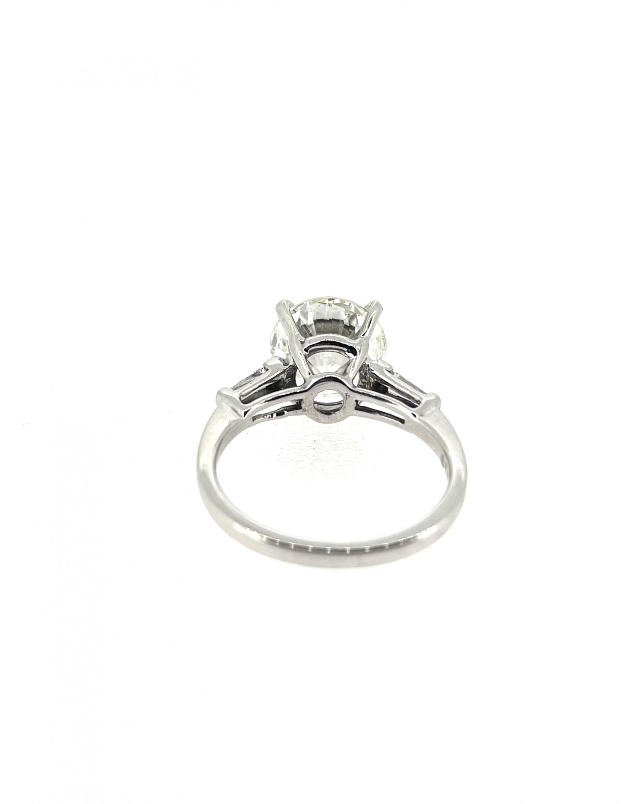 18ct White Gold & 3.20ct Diamond Ring. - Image 4