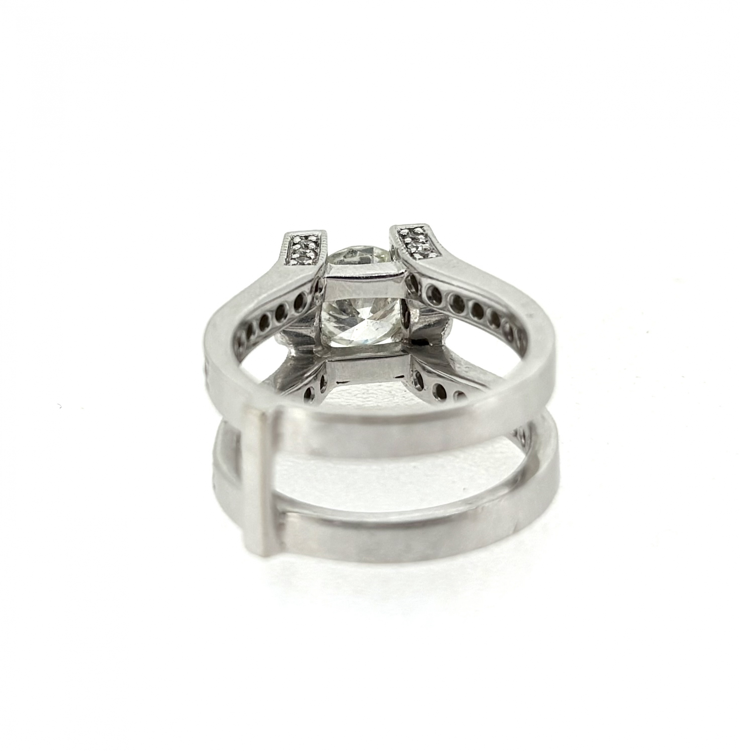 18ct White Gold & 2.50ct Diamond Ring - Image 4